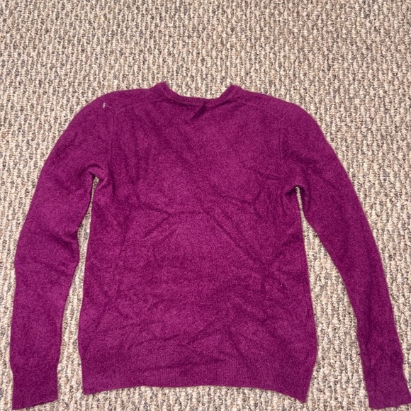 Black Brown 1826 Women's Purple Sweater - Picture 4 of 4